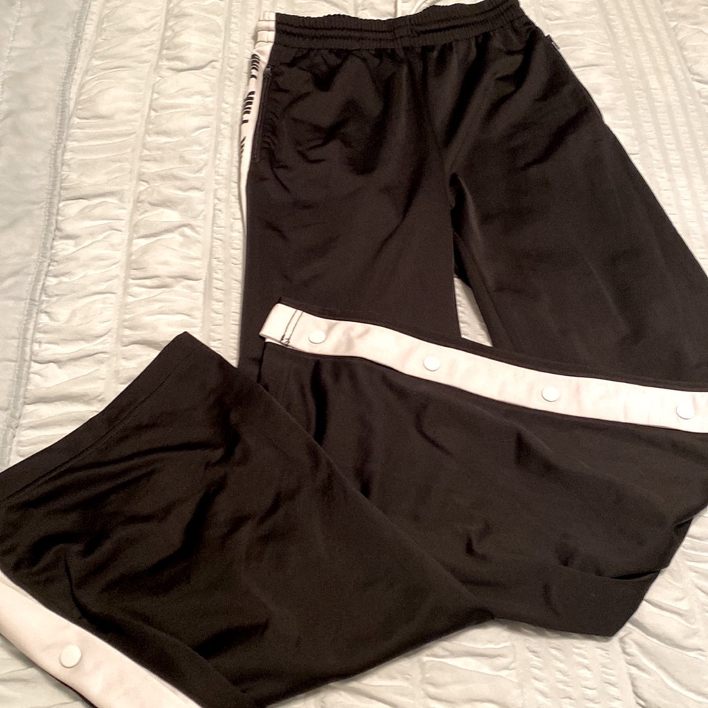 Y2K PINK Victoria Secret Snap Button Leg Track Pants | Size XS - Picture 4 of 7